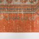 Vintage Coral Red Classic Vintage Runner Rug, 75x357Cm