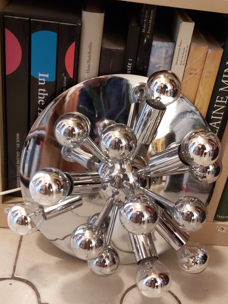 Wall light Sputnik Goffredo Reggiani 70s
