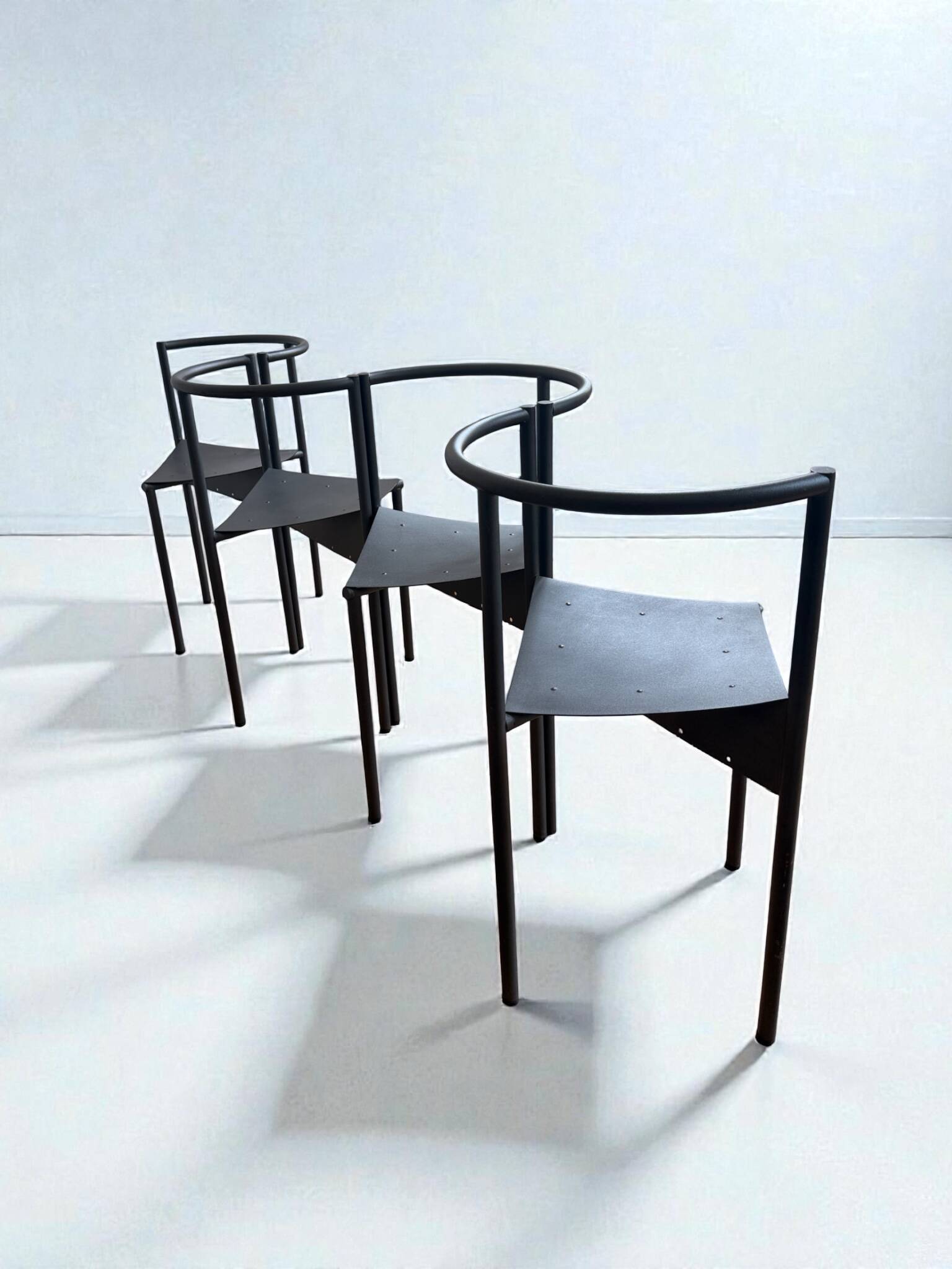 Fauteuils Wendy Wright de Philippe Starck pour Disform, 1986, lot de 4