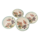Lot de 10 assiettes art nouveau