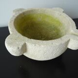 Old Provencal stone mortar