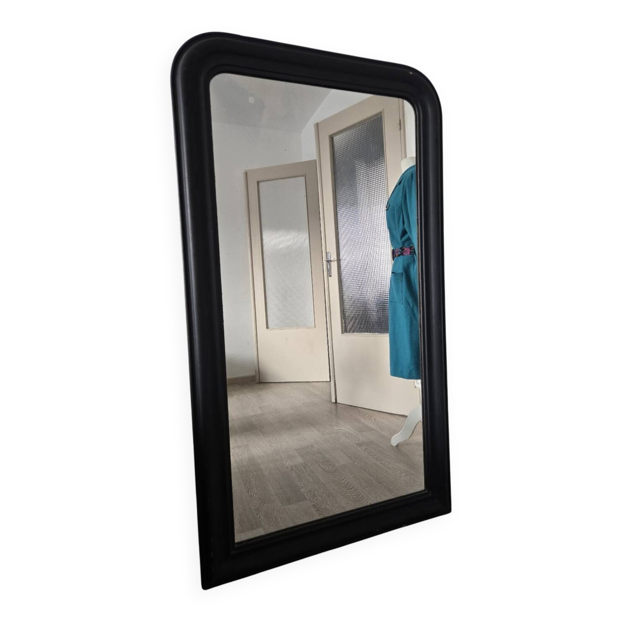 Louis Philippe Black Mirror 150x84 cm