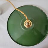 Enamelled sheet metal suspension