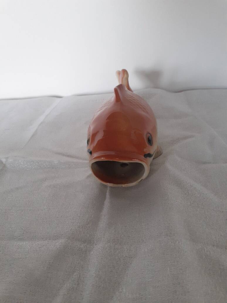Kutani koi carp wall vase