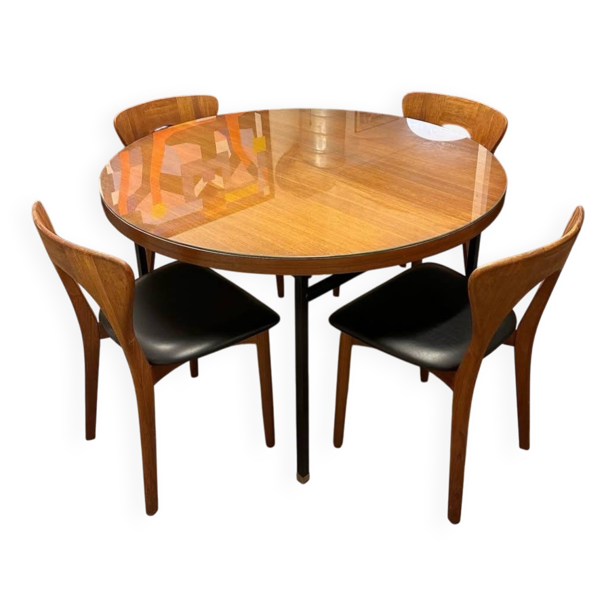 Dining table by Paul Geoffroy, 1960