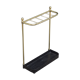 Fine victorian brass umbrella stand