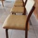 4 sled chairs, vintage