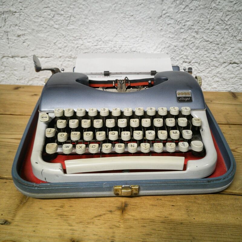 Japy script typewriter