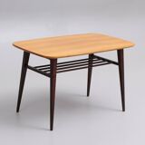 Vintage teak coffee table 91x56 cm double top 1960 Denmark