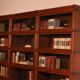 Library Wall of 3 Globe Wernicke Modules in Oak - 19th Century