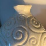 Art Deco Saint-Clément vase signed Olive Engraved 1920-1930 ovoid France