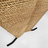 1 X  Postmodern 1980s Dining Side Rope Chair