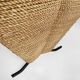 1 X  Postmodern 1980s Dining Side Rope Chair