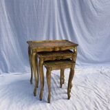 Florentine pull-out tables, 50s/60s