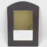 Leather mirror 30 x 20 cm