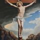 Christ on the Cross, oil on canvas, 19th century