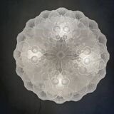 Mid-century design ceiling lamp flush mount , 1970s
