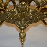 Louis XV style chandelier in bronze