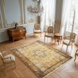 Large Kashmir silk carpet - India, handmade. - ✔ dimensions: 3.95 x 2.75 metres