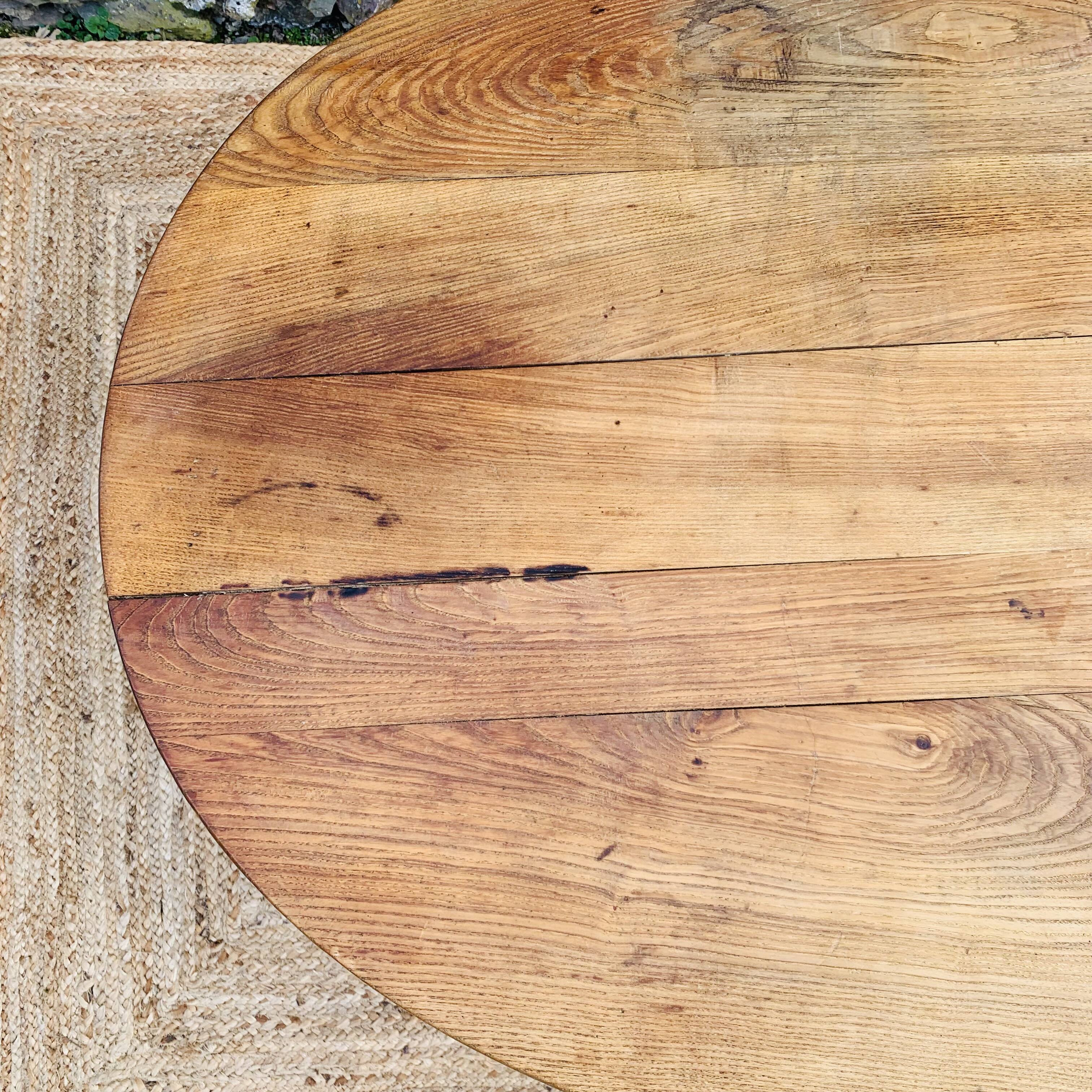 Oval farmhouse table 141.5 cm