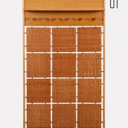 Rattan coat rack produced by Uluv in the 1960s
