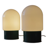 Pair of industrial lamps