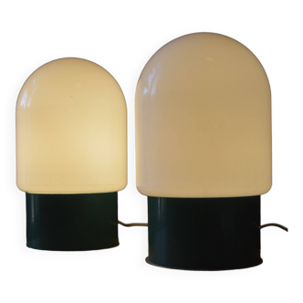 Paire de lampes industrielles