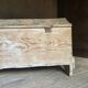 Large Antique 19th Century Continental Painted Pine Blanket Chest | Antique