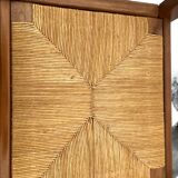 4 mulched and vintage elm chairs