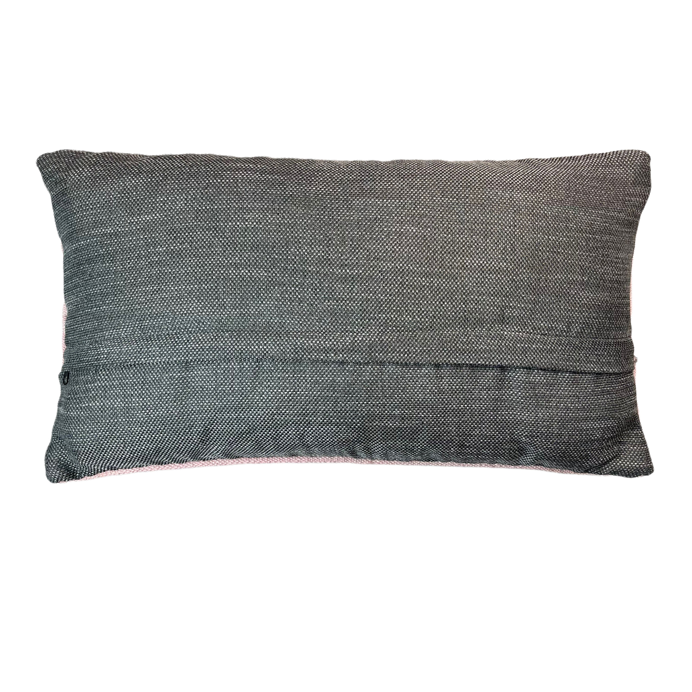 Vintage turkish handmade cushion cover , 30 x 60 cm