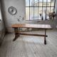 Monastery-style farmhouse table, pine, 210cm