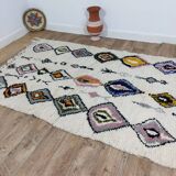 Handcrafted moroccan berber rug 224 x 147cm