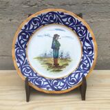 Plate HB Henriot Quimper
