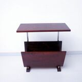 Table d'appoint avec porte revue en palissandre - 1960