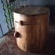 Tronc de Palmier creux; Mini Bar; chevet; meuble d'appoint; meuble d'angle;