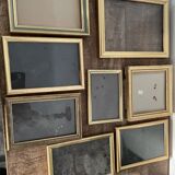 Lot of 8 gilded frames