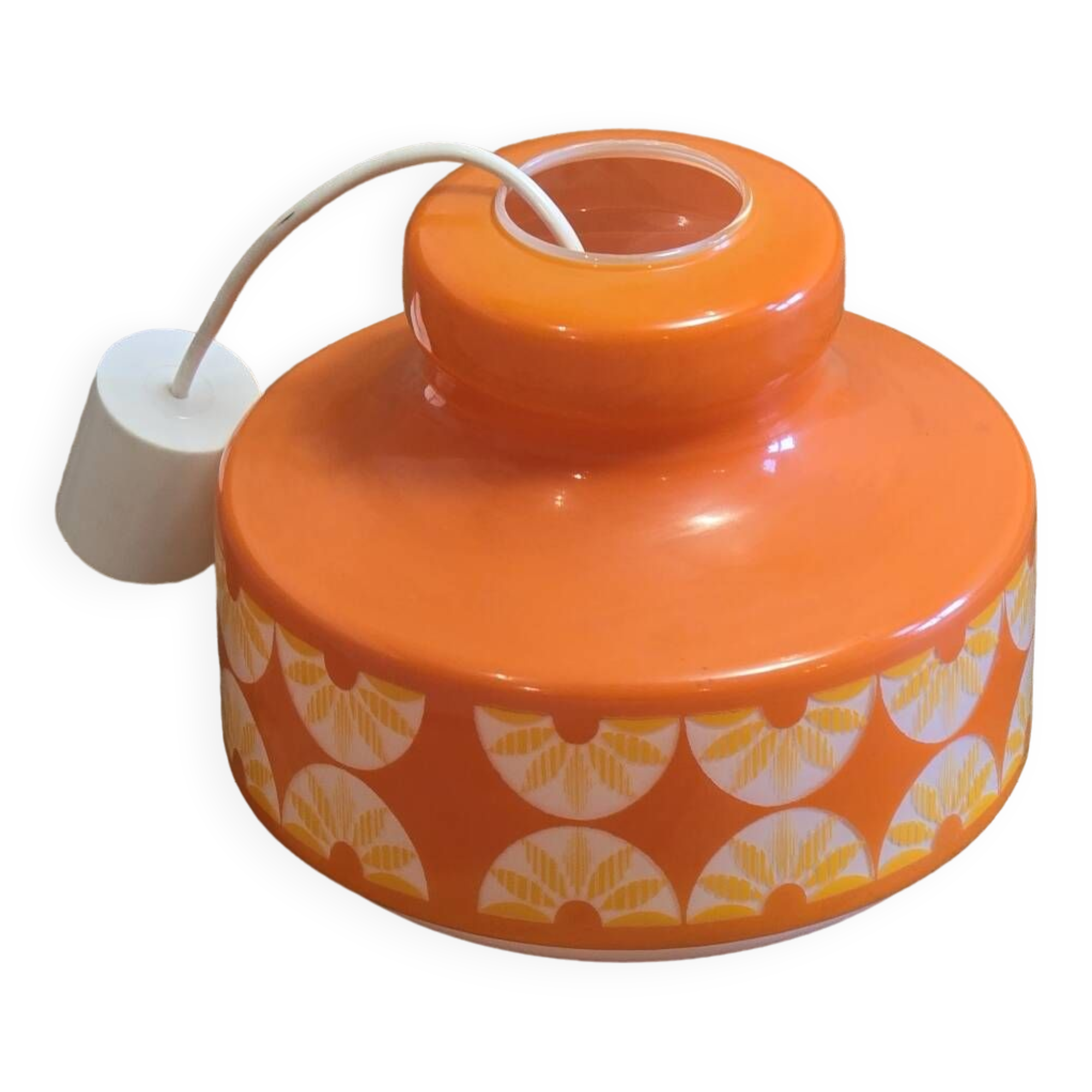 Vintage pendant light.