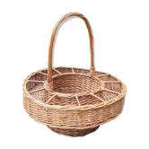 Rattan portable bar