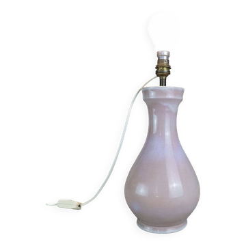 Vintage ceramic lamp by Guy Roland Marcy
