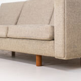 Canapé 3 places GE300 par Hans J. Wegner pour Getama