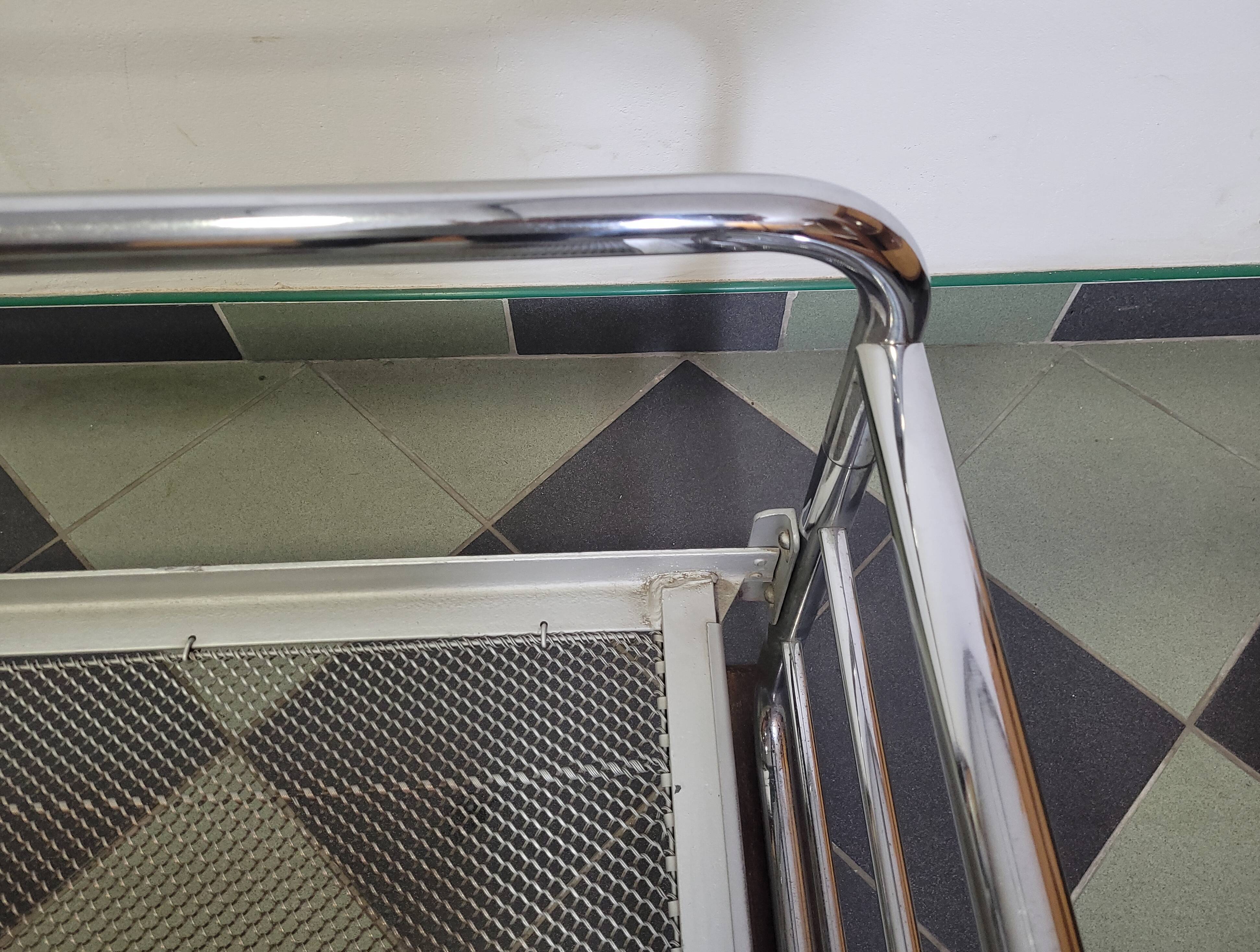 Bauhaus Chrome Sofa by Robert Slezak 1930'