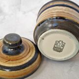 Gien sandstone sugar bowl