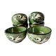 Cups bird glazed terracotta Savoie