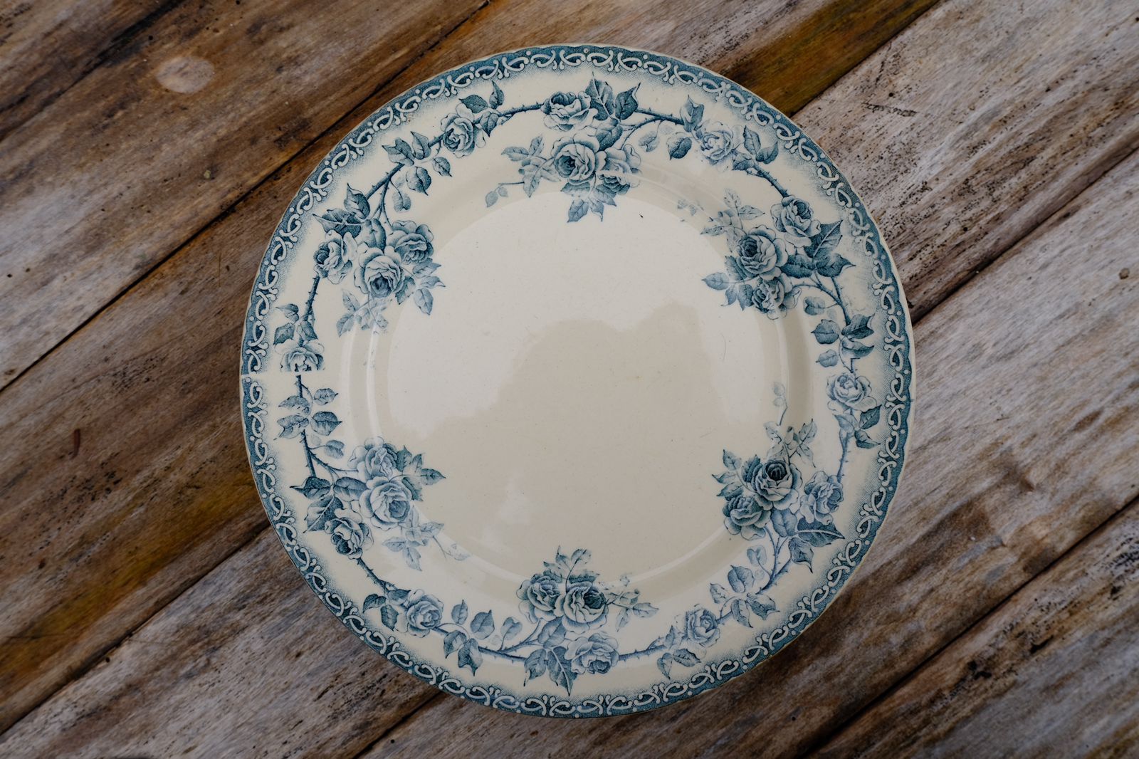 Blue iron earth plates