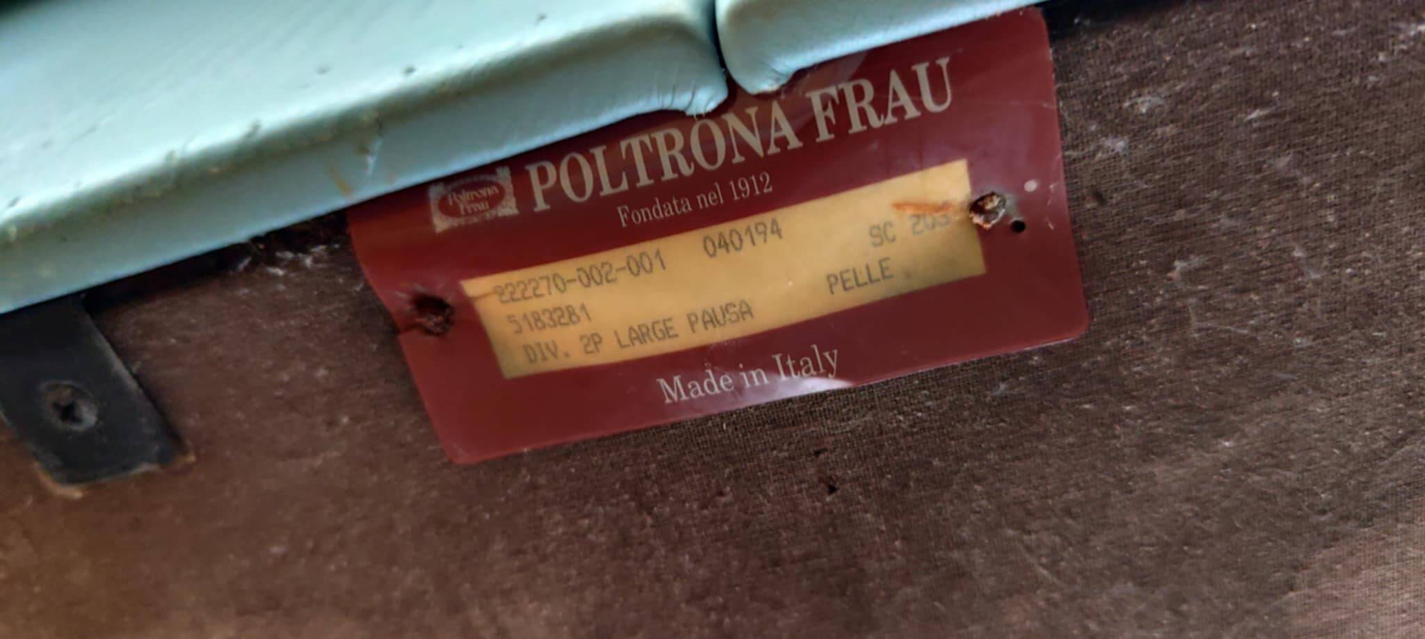 Pausa Armchair by Poltrona Frau, 1990