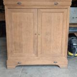 19th-century solid oak Parisian buffet