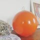70s orange opaline hanging lamp