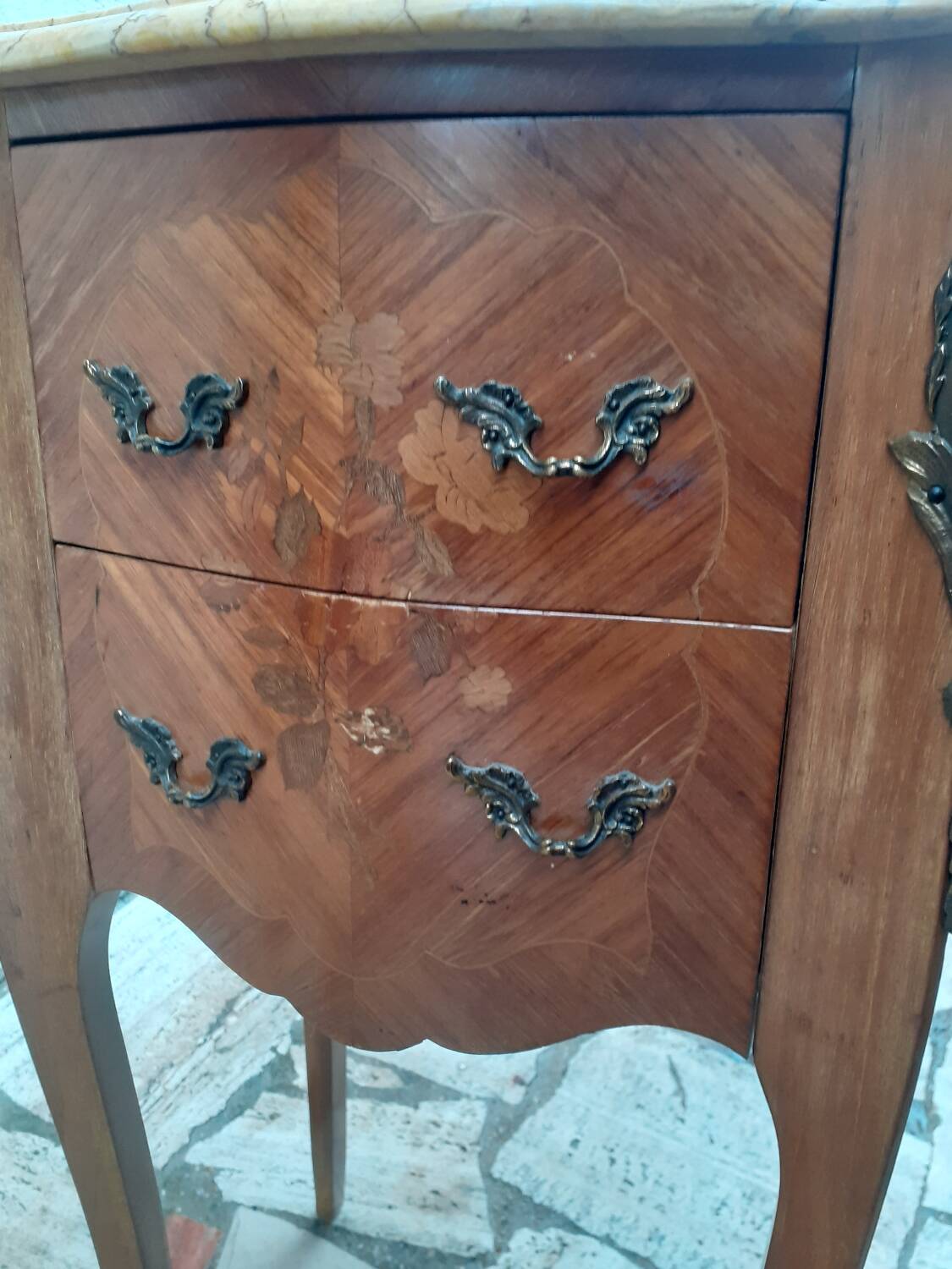 Louis XV bedside table