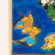 Objets volants, huile sur plaque, 42 x 46 cm