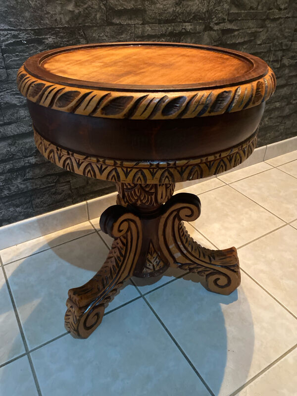 Table d'appoint sellette marocaine